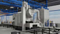 create steel industrial factory and warehouse with 3d visualization