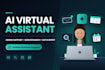 ai virtual assistant for admin, research and data entry