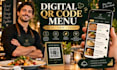 Design a digital qr code menu for your restaurant or café by Ibraheem ...