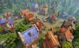 create a stylized 3d game environment in blender