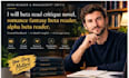 beta read critique novel, romance fantasy beta reader, alpha beta reader
