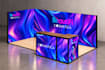 do professional trade show booth design graphics