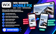 fix wix studio issues redesign wix  fix wix bug layout wix mobile responsiveness