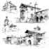 draw detailed illustrations in ink style
