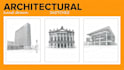 draw architectural hand drawn sketches illustration