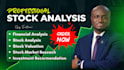 do stock fundamental and technical analysis with research and analysis report
