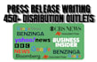 do US, canada, press release writing PR distribution, submit press release