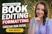be your german book editor for proofreading and lektorat