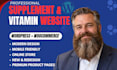 build a wordpress supplement and vitamin website