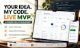 turn your startup idea into a clickable nextjs ai web app mvp