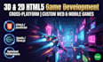 build HTML5 web games and responsive 3d mobile gaming apps