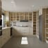design a modern kitchen and create 3d renders