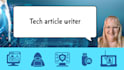 write professional cybersecurity, ai, and tech articles