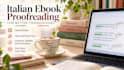 proofread and improve your translated italian ebook