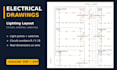 draw electrical layout and single line diagram in autocad