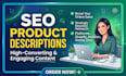 write SEO product descriptions