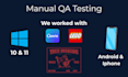 do manual QA testing