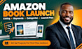 do amazon book launch, listing optimization, KDP keywords and book description