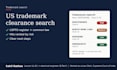 do a US trademark clearance search with a risk report