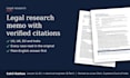 write a legal research memo with verified citations