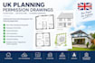 create UK planning permission drawings and architectural floor plans