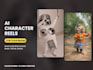 create an ai ugc style video ad with a consistent character