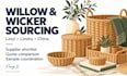 source willow baskets and handmade home decor in linyi china