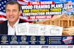 design wood framing plans and structural timber construction drawings