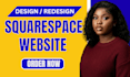 design a squarespace website with booking and SEO setup