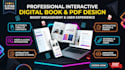 design professional digital books, interactive pdfs, and clickable templates
