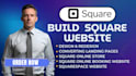 create your square online store, square website, square online booking website
