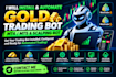 install and automate gold trading bot, mt5 mt4 trading bot, scalper trading bot