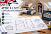 design attic conversion and loft conversion drawings