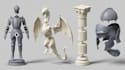cut split and key stl 3d models add alignment pins connectors for 3d print files