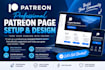create professional patreon profile and patreon page setup