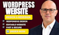 design wordpress website, website development, wordpress redesign, business web