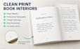 format your book for print and ebook publishing