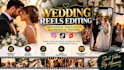 do cinematic wedding videos and wedding highlights