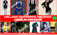 create a custom cosplay costume from your character design