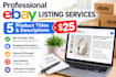 write professional ebay product titles and descriptions