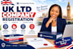 do UK ltd company registration, setup uk ltd company