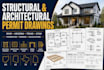 do structural architectural permit drawings ohio arizona texas utah