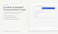 build a custom ai chatbot or assistant for your product or team