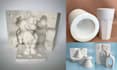 design 3d printable plaster mold for jewelry and ceramic slip casting