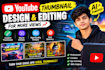 design professional you tube thumbnails