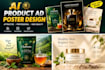 design ai powered product advertisement posters