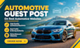 publish automotive guest posts on relevant car websites