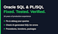fix debug or write your sql plsql task verified not just ai generated