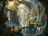 hand paint environment art