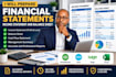 prepare financial statements and income statement